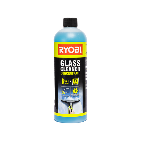 Ryobi Glass Cleaner Concentrate - 470ml - Streak-Free Finish - Deodorising - SuperSaverAU - view 1