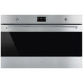 Smeg 90cm Classic Pyrolytic Oven - 126L, 14 Functions, Thermoseal, Stainless Steel - SFP9302TX