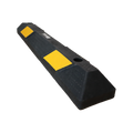 Builders Edge Safety Parking Kerb Wheel Stop - 900 x 150 x 100mm - Rubber - Reflective - SuperSaverAU - view 2