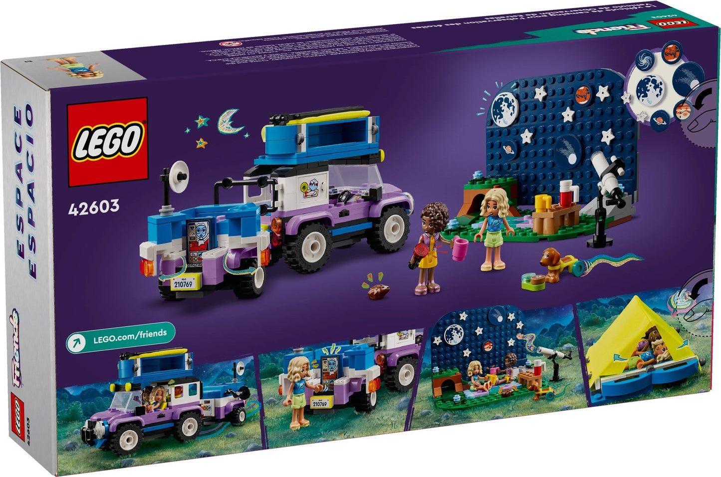 LEGO LEGO Friends Series 42603 Stargazing Camping Vehicle- Auzzi Store