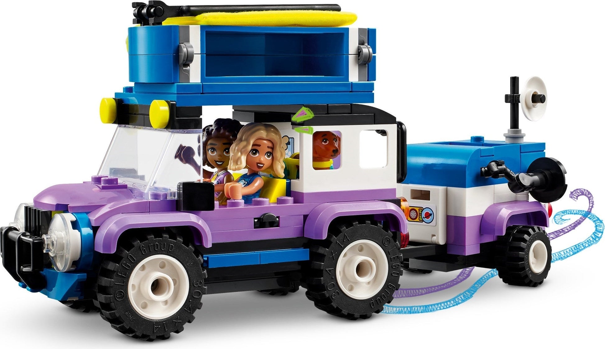 LEGO LEGO Friends Series 42603 Stargazing Camping Vehicle- Auzzi Store