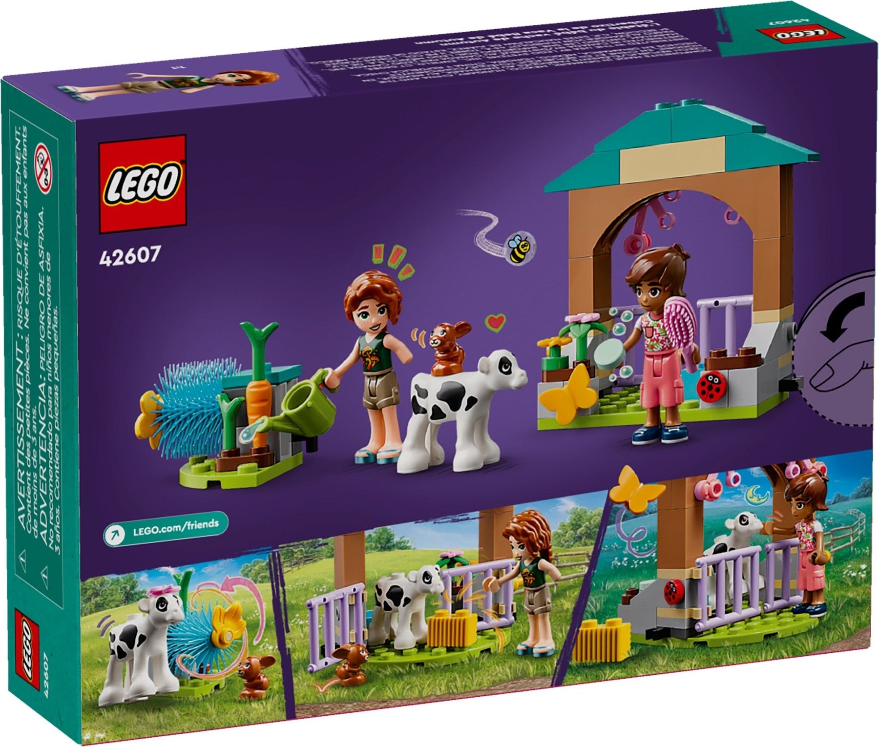 LEGO Friends 42607 Autumn’s Baby Cow Shed - SuperSaverAU - view 2