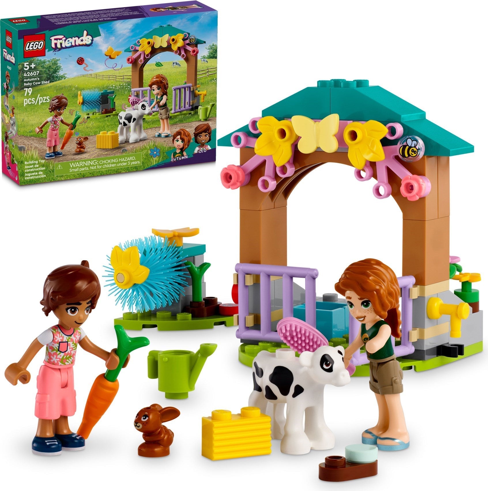 LEGO Friends 42607 Autumn’s Baby Cow Shed - SuperSaverAU - view 1