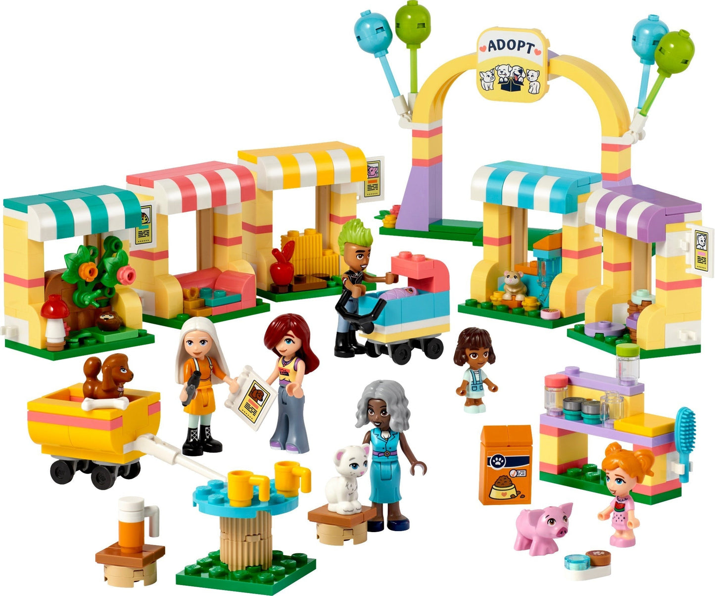 LEGO Friends Series 42615 Pet Adoption Day- Auzzi Store