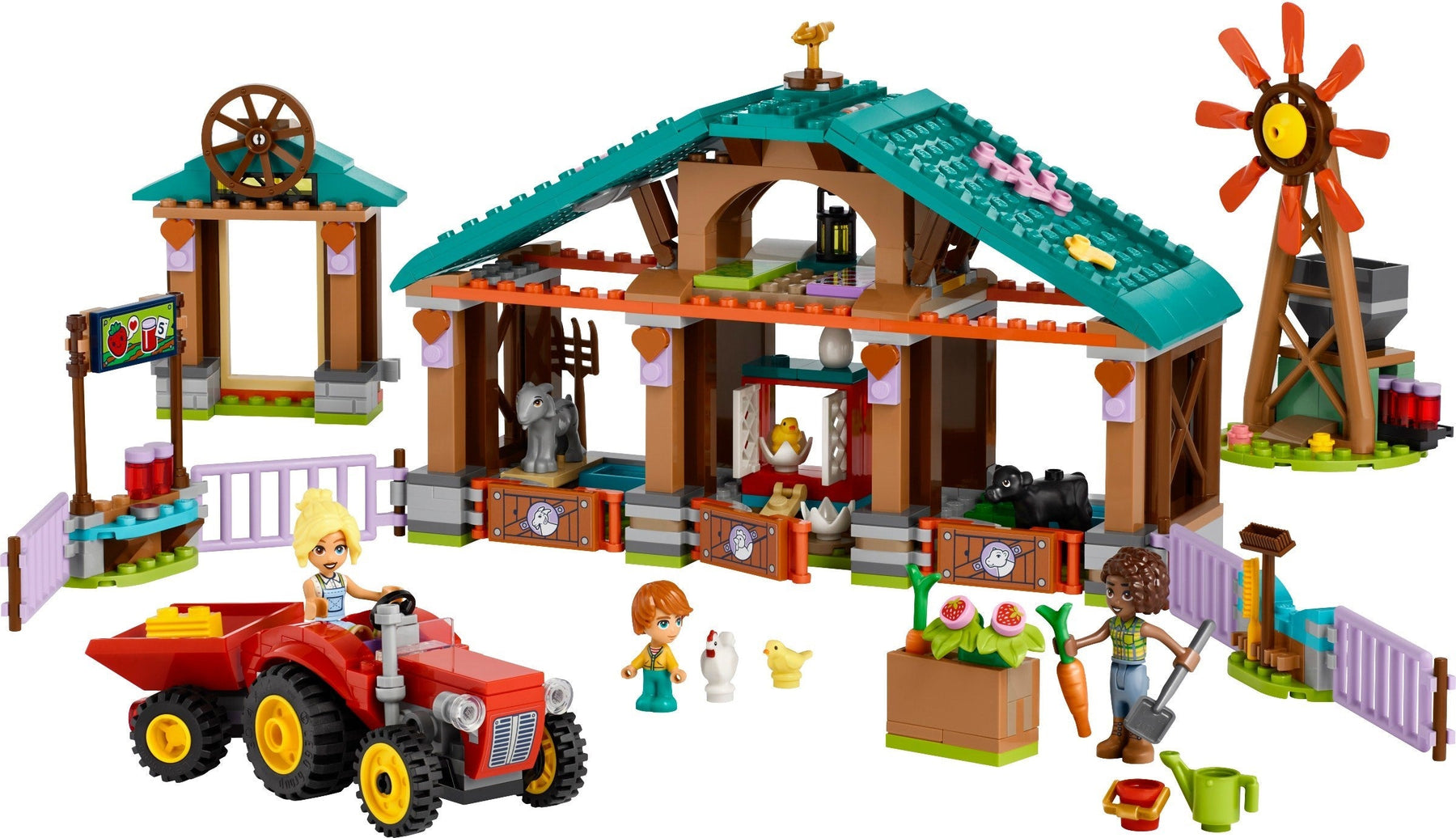 LEGO Friends Series 42617 Farm Animal Sanctuary- Auzzi Store