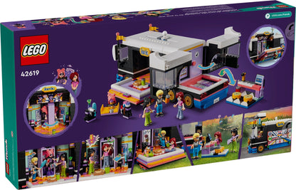 LEGO Friends Series 42619 Pop Star Music Tour Bus- Auzzi Store