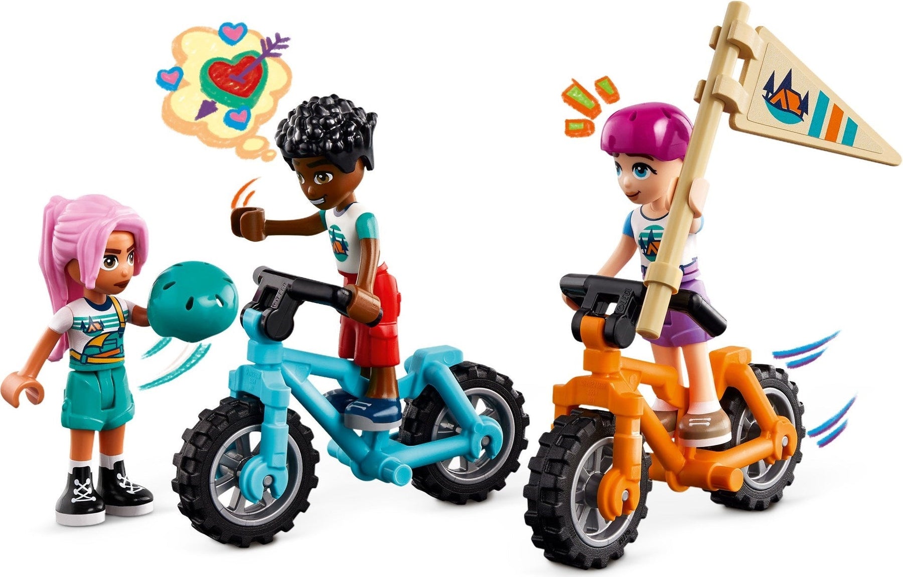 LEGO Friends 42624 Adventure Camp Cozy Cabins - SuperSaverAU - view 4