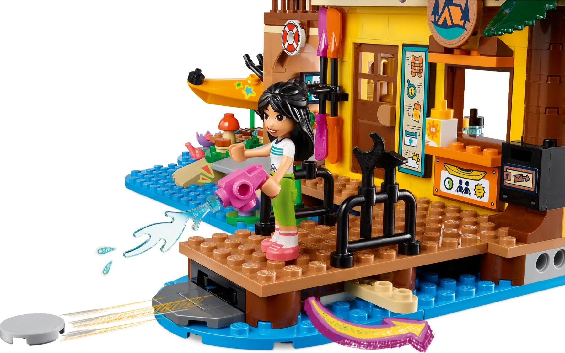 LEGO Friends 42626 Adventure Camp Water Sports - SuperSaverAU - view 2
