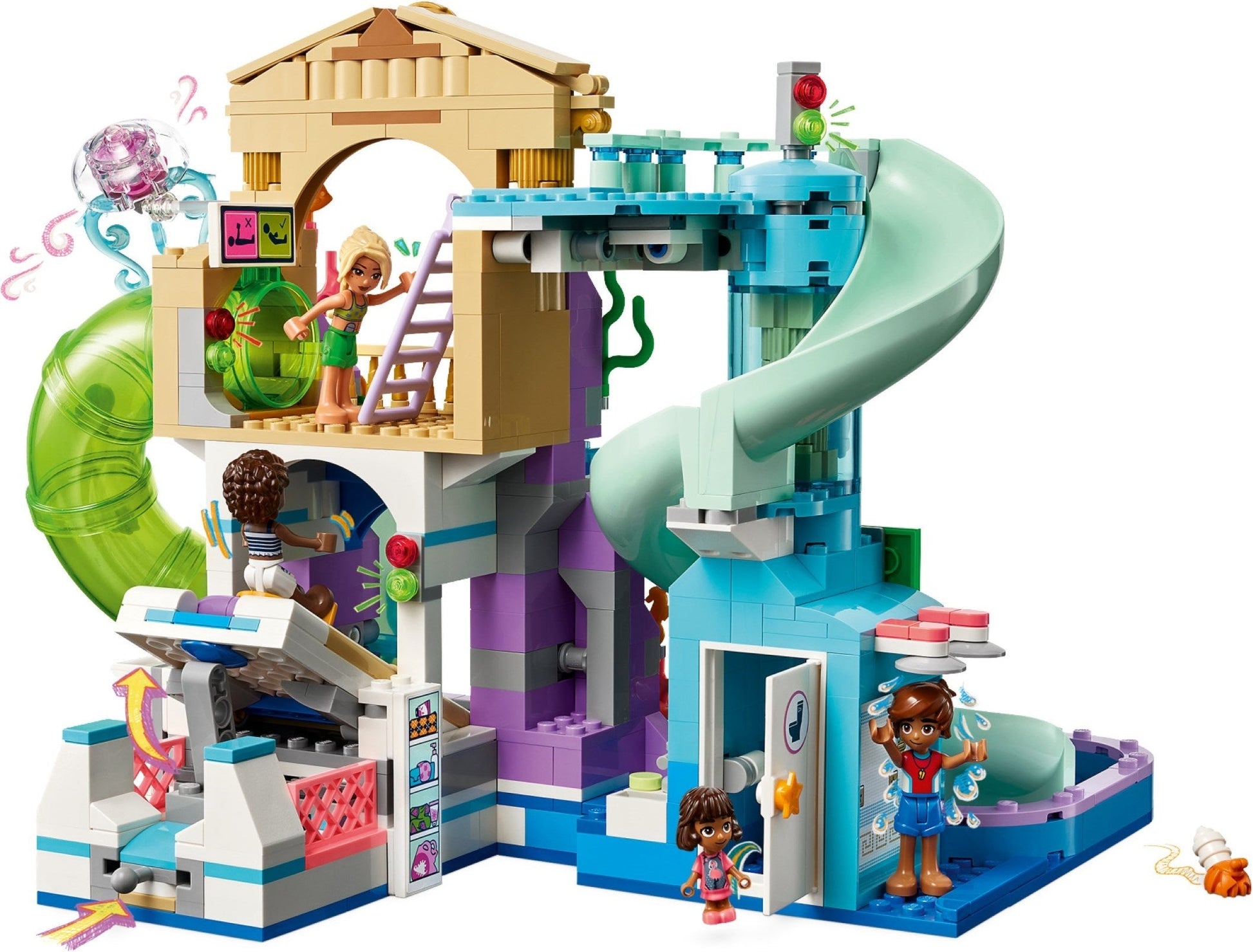 LEGO Friends 42630 Heartlake City Water Park- Auzzi Store