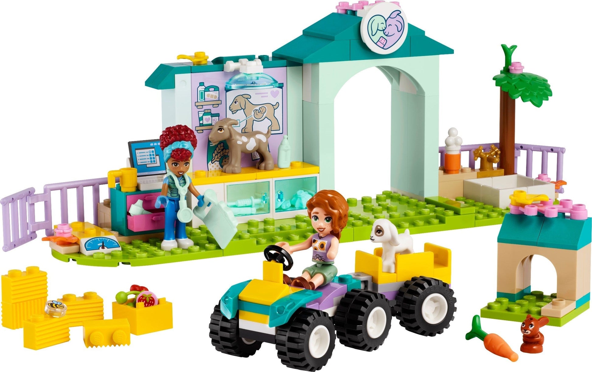 LEGO Friends Series 42632 Farm Animal Vet Clinic- Auzzi Store