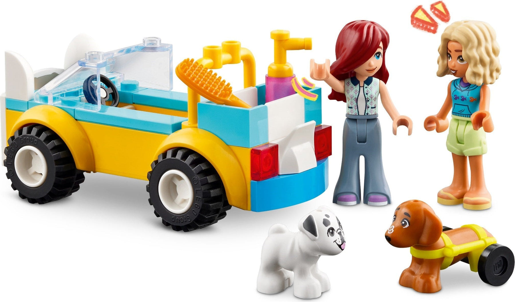 LEGO Friends 42635 Dog Grooming Car Playset - SuperSaverAU - view 1