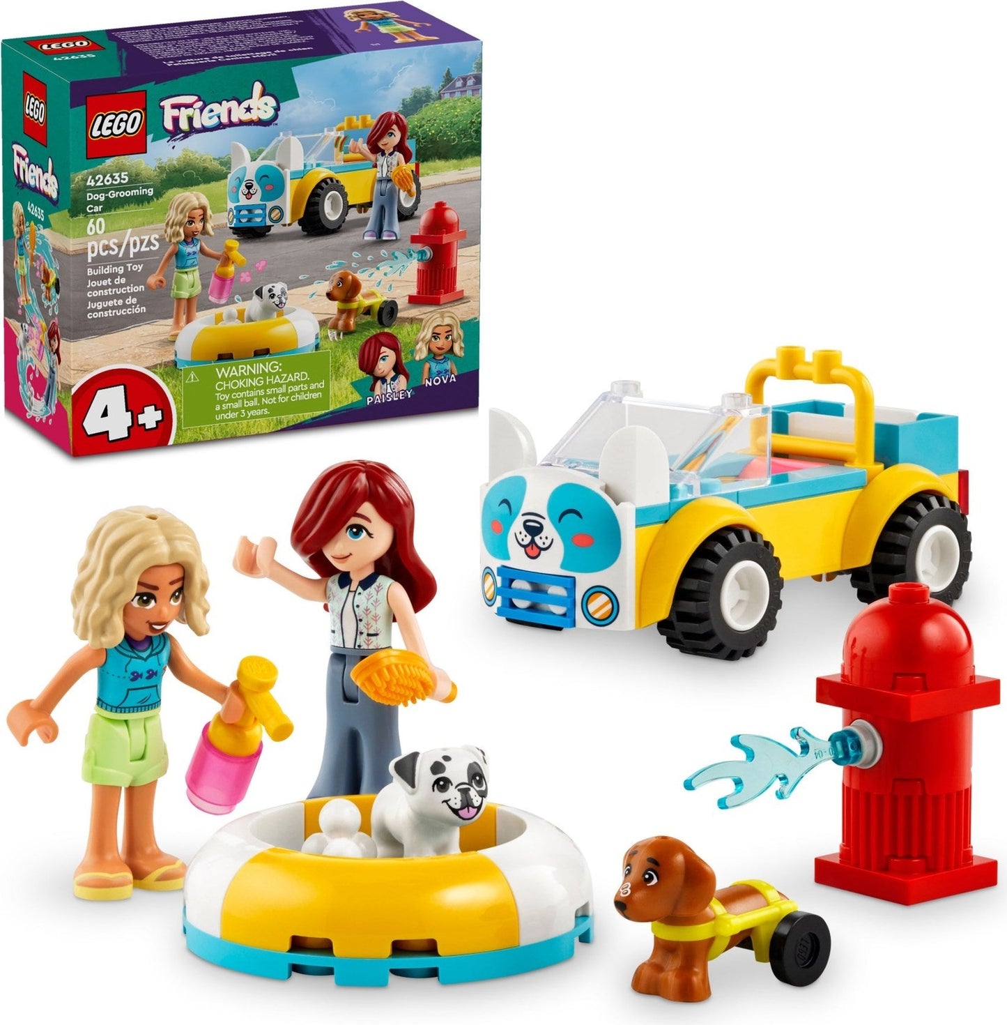 LEGO Friends 42635 Dog Grooming Car Playset