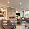 Deta 11W Tri Colour Dimmable LED Downlight 92mm - IP65 - Adjustable Brightness - SuperSaverAU - view 3