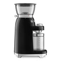 Smeg 50's retro style coffee grinder - black - 240g bean hopper - 50 grinding steps - CGF03BLAU
