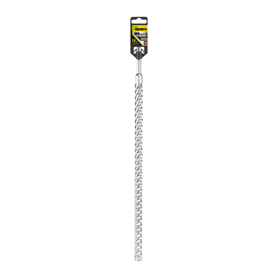 Kango SDS Plus Drill Bit - 18mm x 450mm - Solid Carbide - Low Vibration - SuperSaverAU - view 1