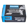 Titan 90mm Bright Steel Collated Framing Nails - 3000 Pack - Durable - SuperSaverAU - view 1