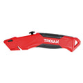 Trojan Retractable Utility Knife - Zinc Alloy - 3 SK5 Blades - 71.6mm x 12.7mm x 245mm - SuperSaverAU - view 2