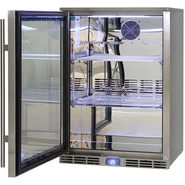 Rhino 138L Outdoor Beverage Centre - Stainless Steel, Left Hinge, Energy Star 10 - GSP1HL-SS