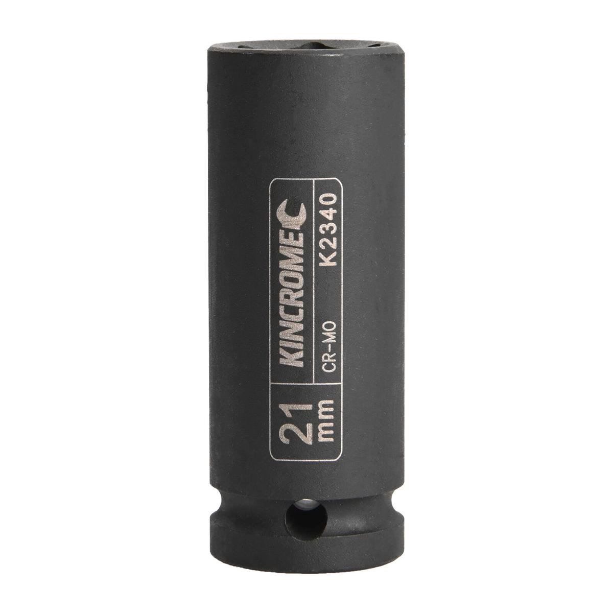 Kincrome 21mm Deep Impact Socket Cr-Mo Steel Rust Resistant 1 Piece - SuperSaverAU - view 1