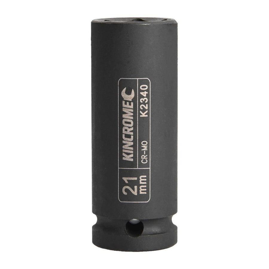 Kincrome 21mm Deep Impact Socket Cr-Mo Steel Rust Resistant 1 Piece - SuperSaverAU - view 1
