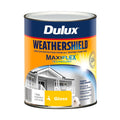 Dulux Weathershield Exterior Paint - Vivid White Gloss - 1L - 110mm x 137mm - SuperSaverAU - view 1