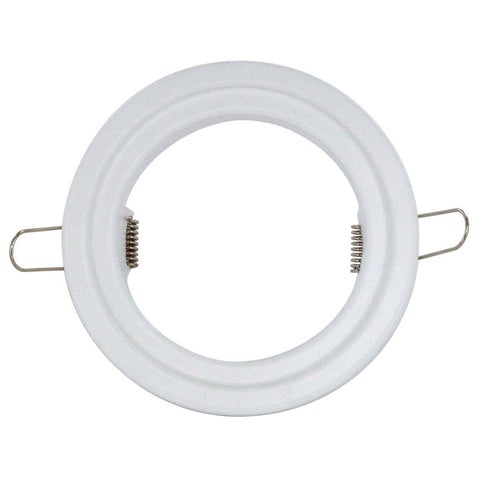 HPM Downlight Extension Plate 130mm Metal White Easy Install - SuperSaverAU - view 1