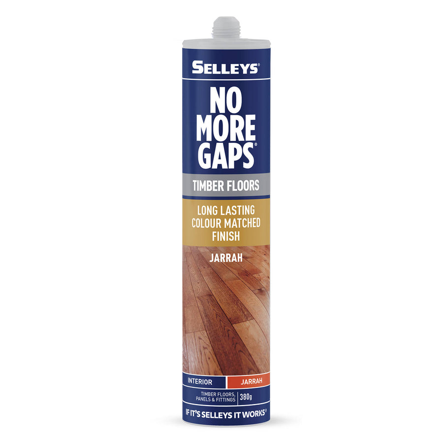 Selleys No More Gaps Jarrah Timber Floor Gap Filler 380g - Sandable & Paintable Acrylic Polymer