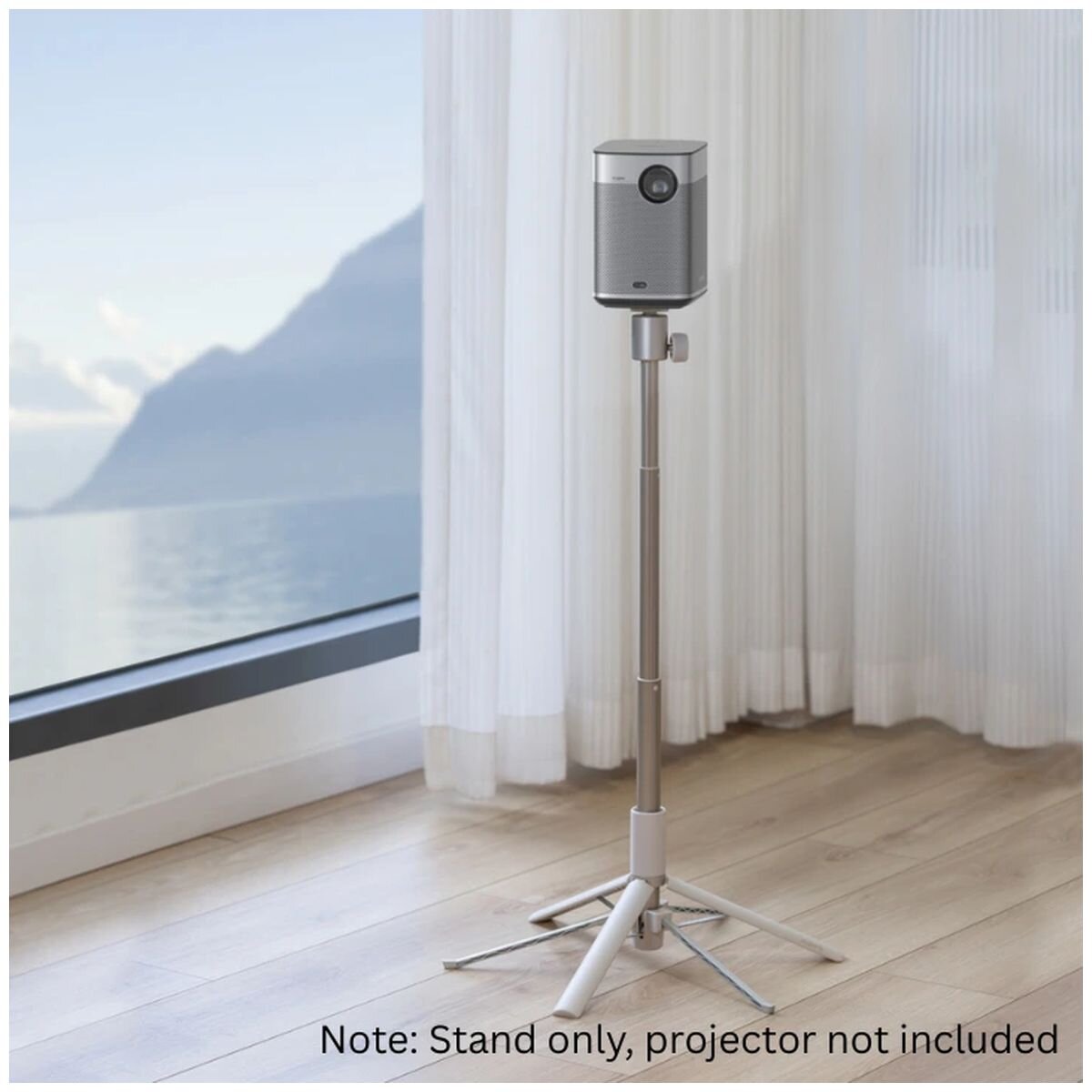 Xgimi Portable Projector Stand - Desktop or Floor Use, Holds Up to 4.2kg, 485g, Light Gold - T003R