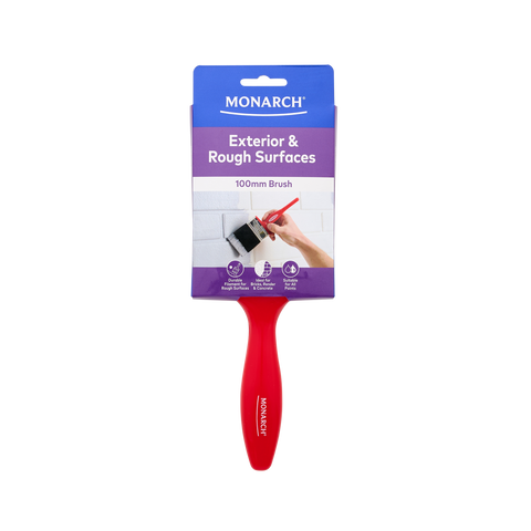 Monarch 100mm Exterior and Rough Surfaces PET Filament Paint Brush