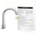 Shaw Mason Chrome Swivel Hob Spout - 175mm - Brass - Durable & Stylish - SuperSaverAU - view 3