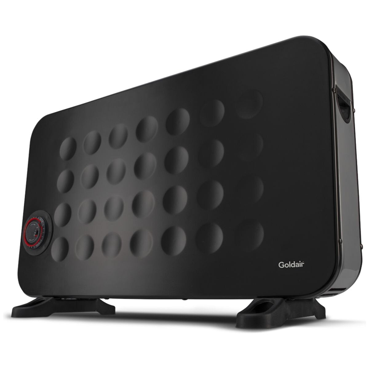 Goldair 2000W Convector Heater - Black, Turbo Fan Boost, 24-Hour Timer, 3 Heat Settings - GCV290B