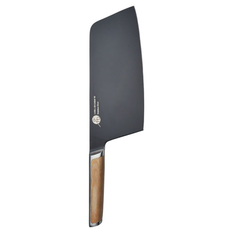 Everdure by Heston Blumenthal German steel cleaver - 197mm blade - titanium coated blade - HBCKCL