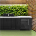 Everdure 128L Beverage Centre - Black, Triple Glazed Door, Freestanding or Underbench - EBC128B