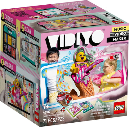 LEGO 43102 Candy Mermaid BeatBox - Music Video Maker Set