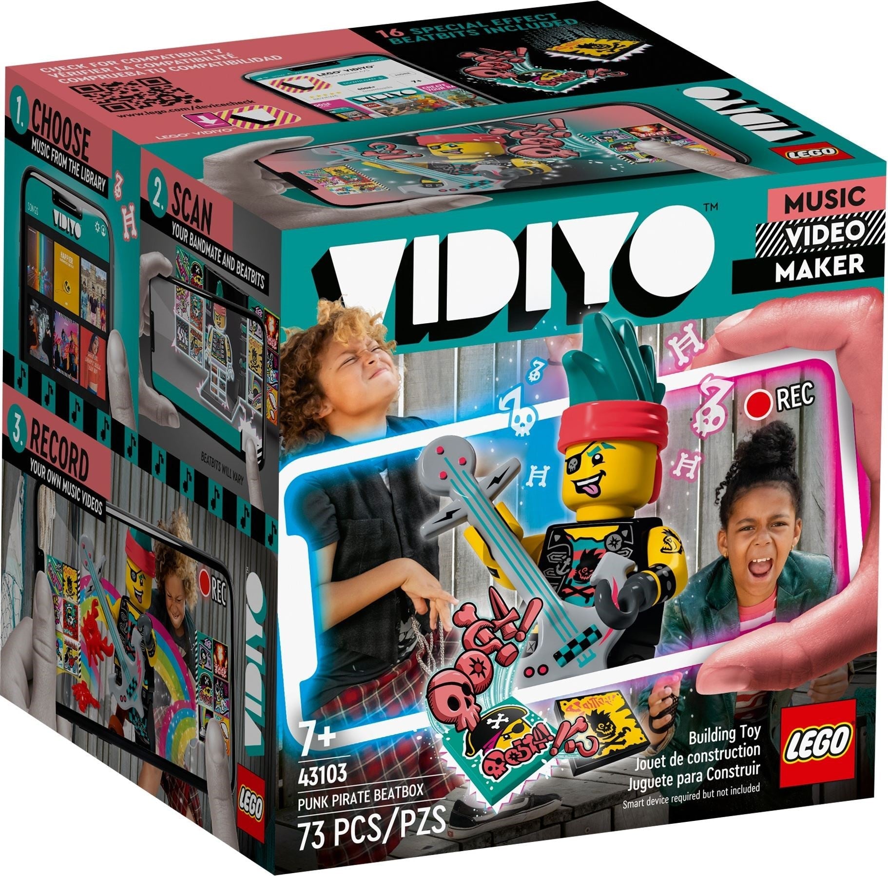LEGO VIDIYO Series 43103 Punk Pirate BeatBox- Auzzi Store