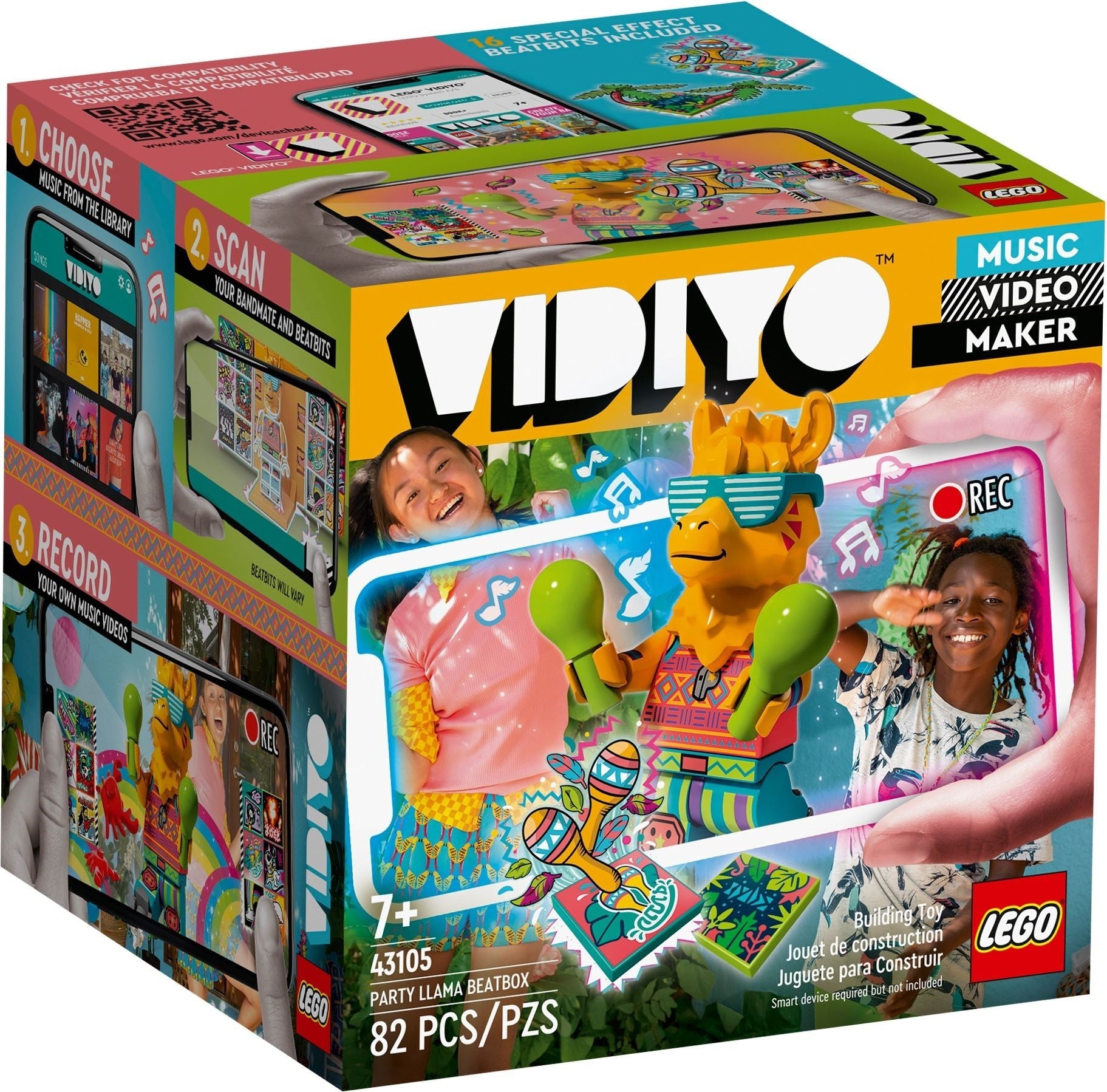LEGO VIDIYO Series 43105 Party Llama BeatBox- Auzzi Store