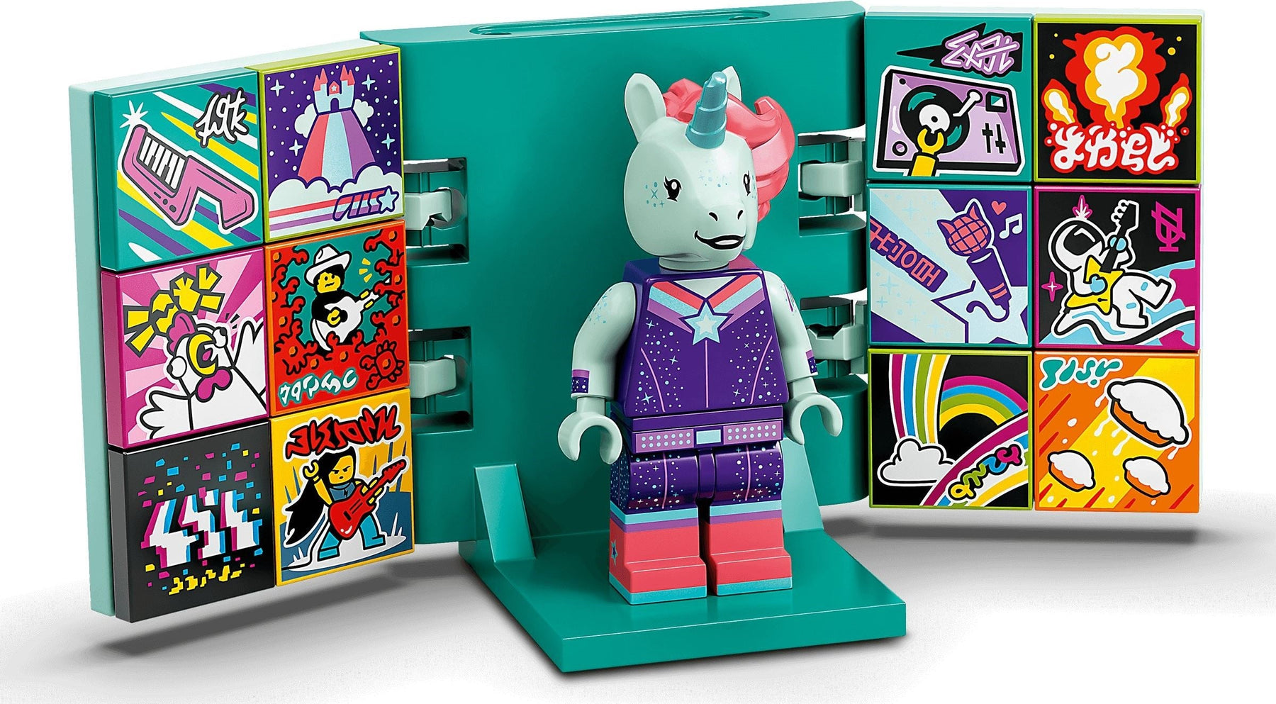 LEGO 43106 Unicorn DJ BeatBox - Music Video Maker Kit - SuperSaverAU - view 7