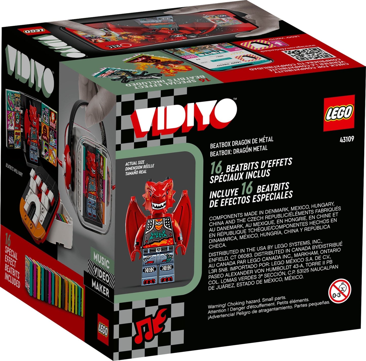 LEGO 43109 Metal Dragon BeatBox - Vidiyo