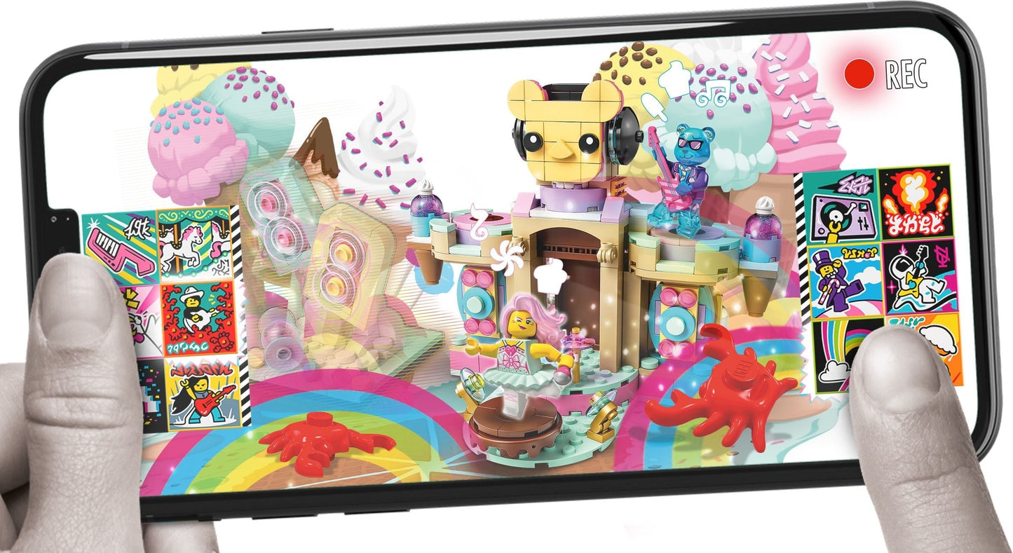 LEGO 43111 Candy Castle Stage Vidiyo Set
