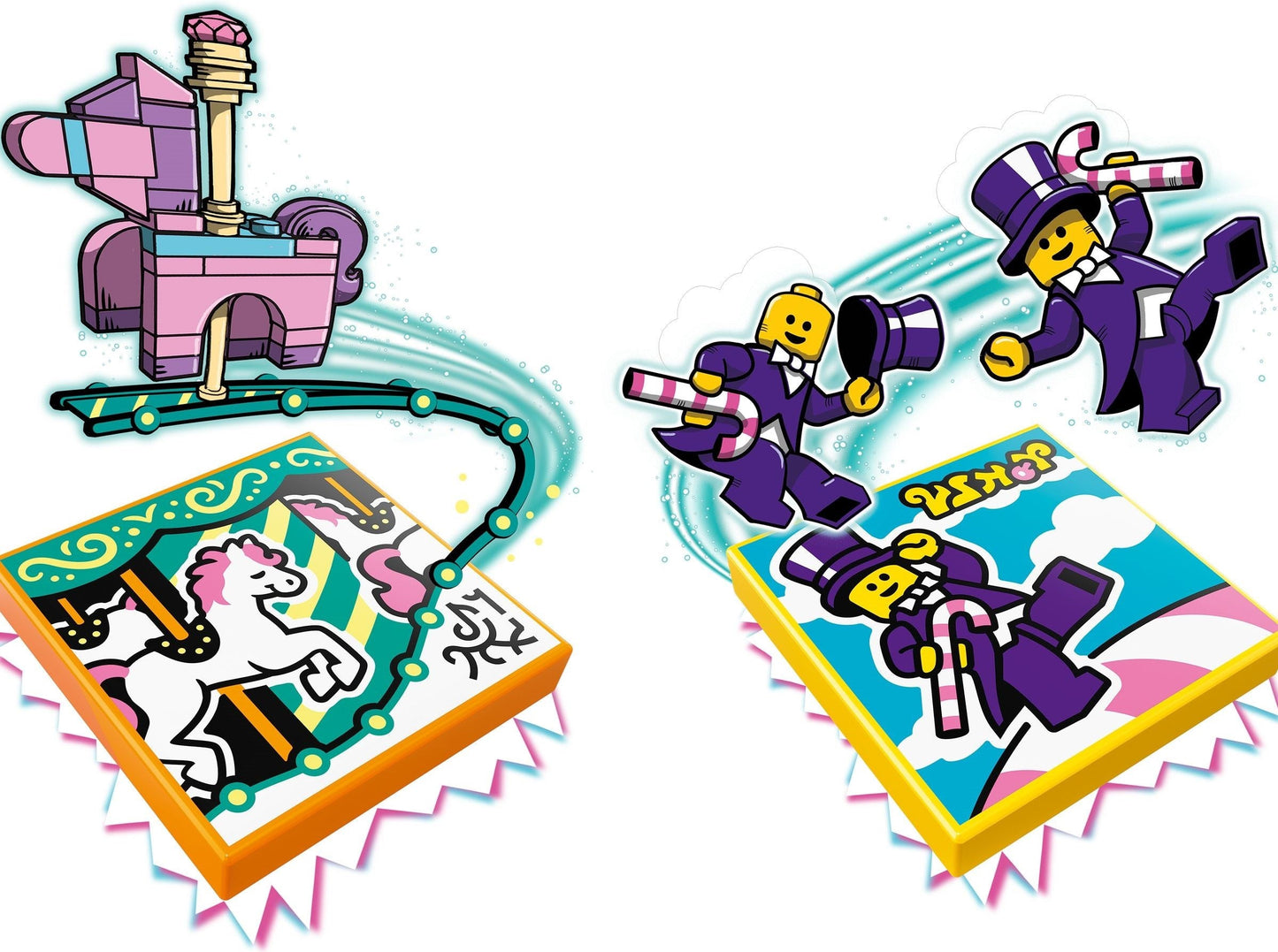 LEGO 43111 Candy Castle Stage Vidiyo Set