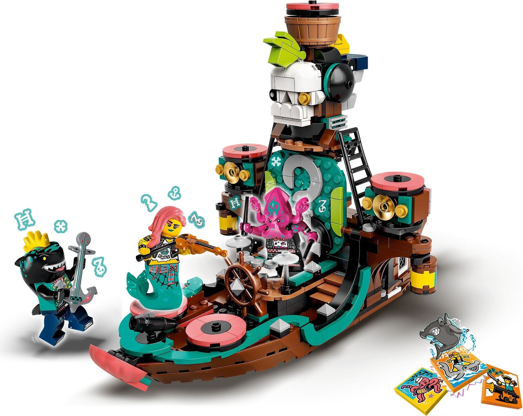LEGO 43114 Vidiyo Punk Pirate Ship BeatBox - SuperSaverAU - view 3