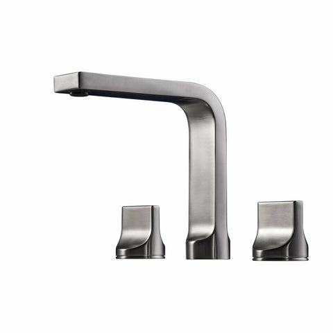 Rogerseller Pinch Basin Set - 5 Star WELS, 6L per Minute, Brushed Nickel Finish - 3606002607