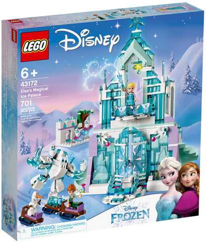 LEGO 43172 Elsa’s Ice Palace - Frozen Building Toy Set