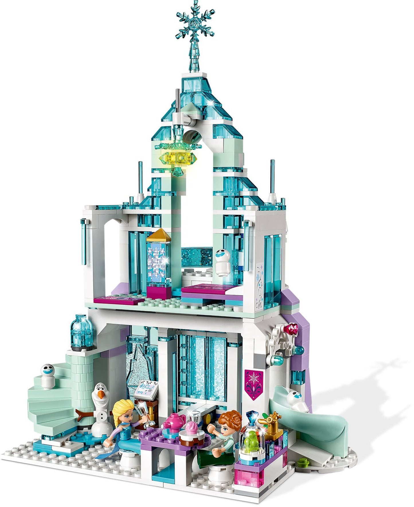 LEGO 43172 Elsa’s Ice Palace - Frozen Building Toy Set