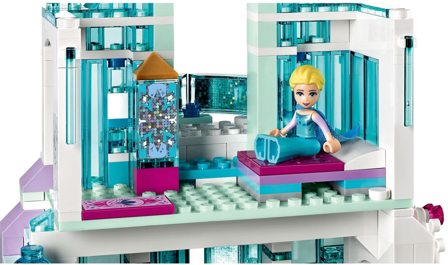 LEGO 43172 Elsa’s Ice Palace - Frozen Building Toy Set