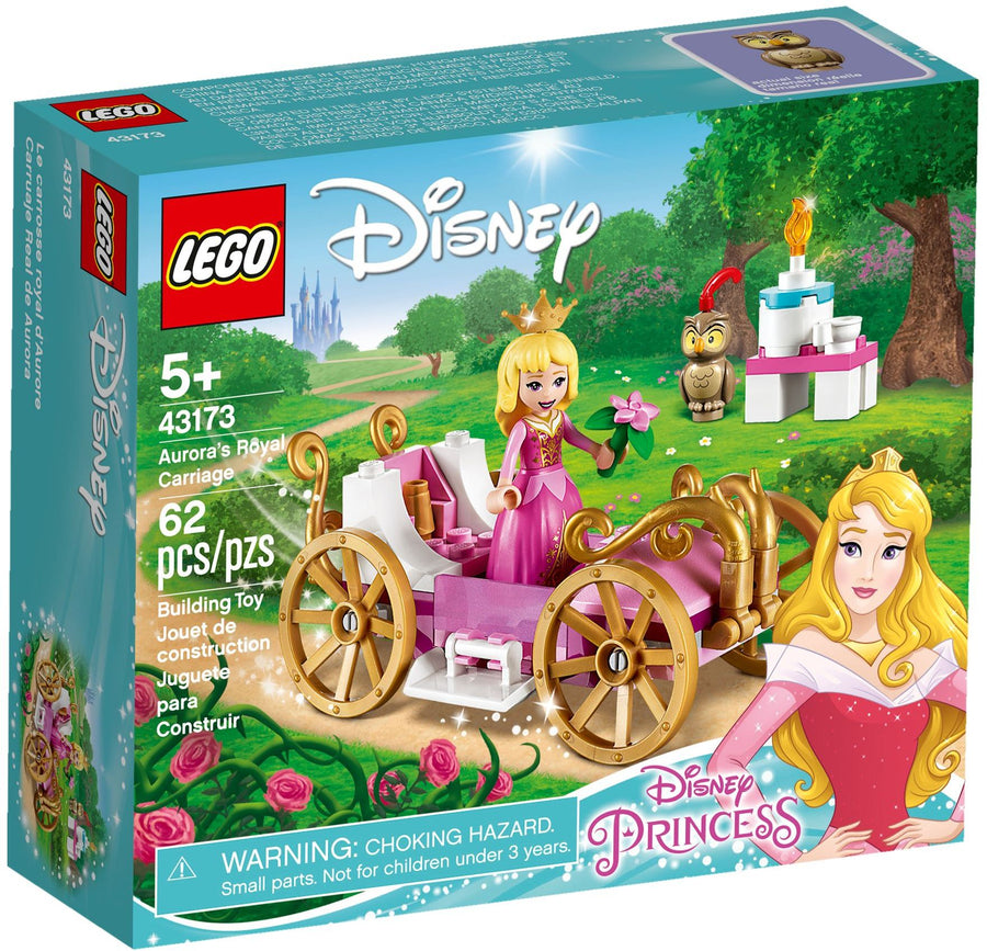 LEGO 43173 Aurora's Royal Carriage: Disney Princess Playset - SuperSaverAU - view 1