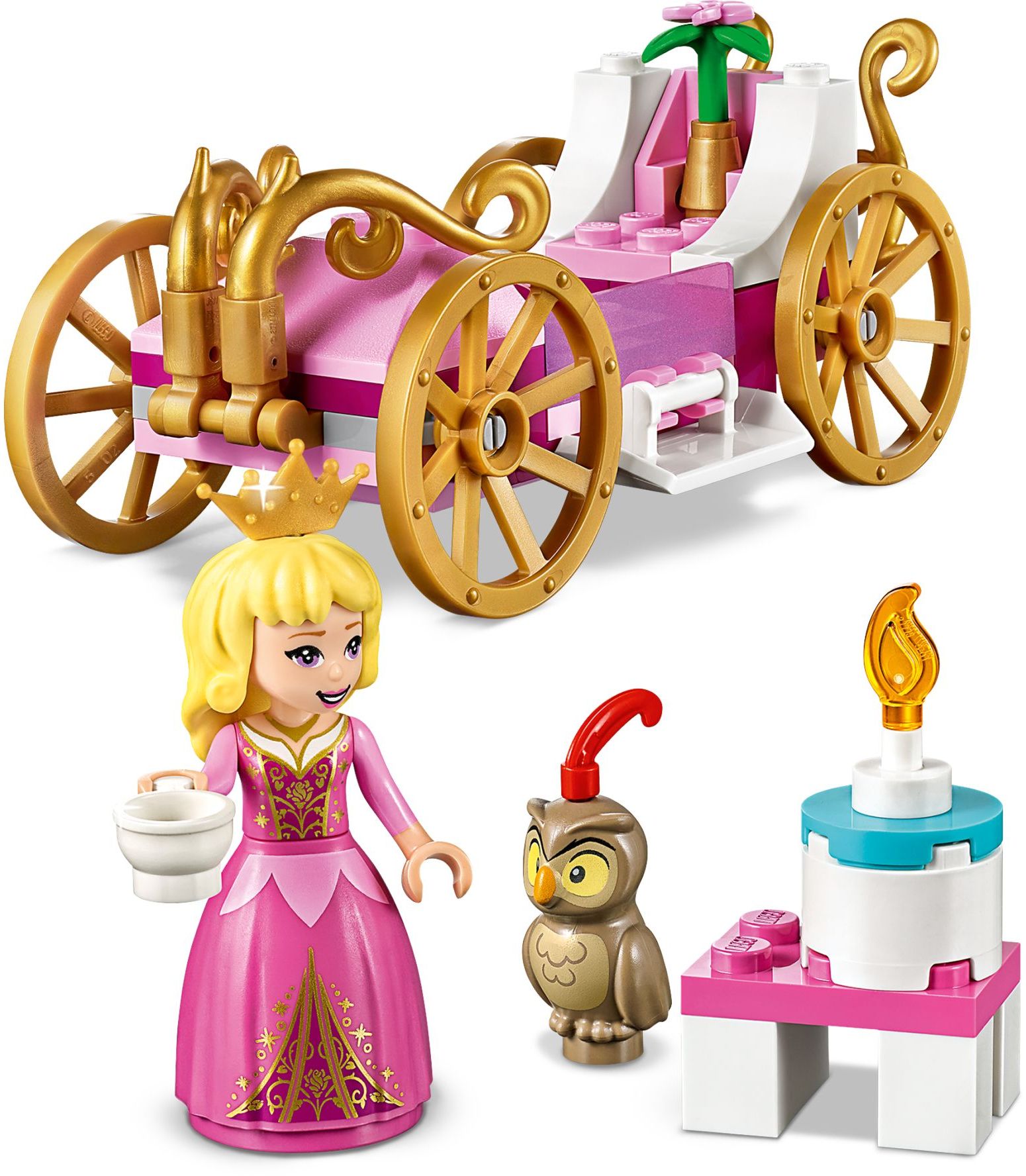 LEGO 43173 Aurora's Royal Carriage: Disney Princess Playset - SuperSaverAU - view 3