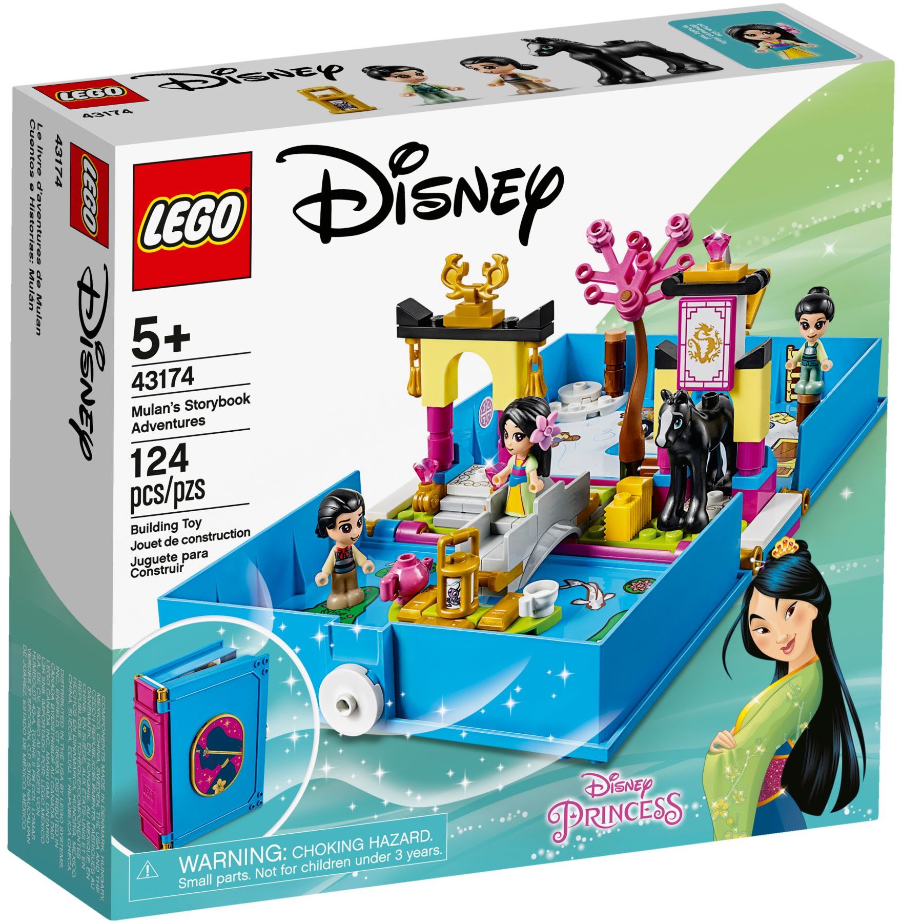 LEGO 43174 Disney Mulan's Storybook Adventures - SuperSaverAU - view 1