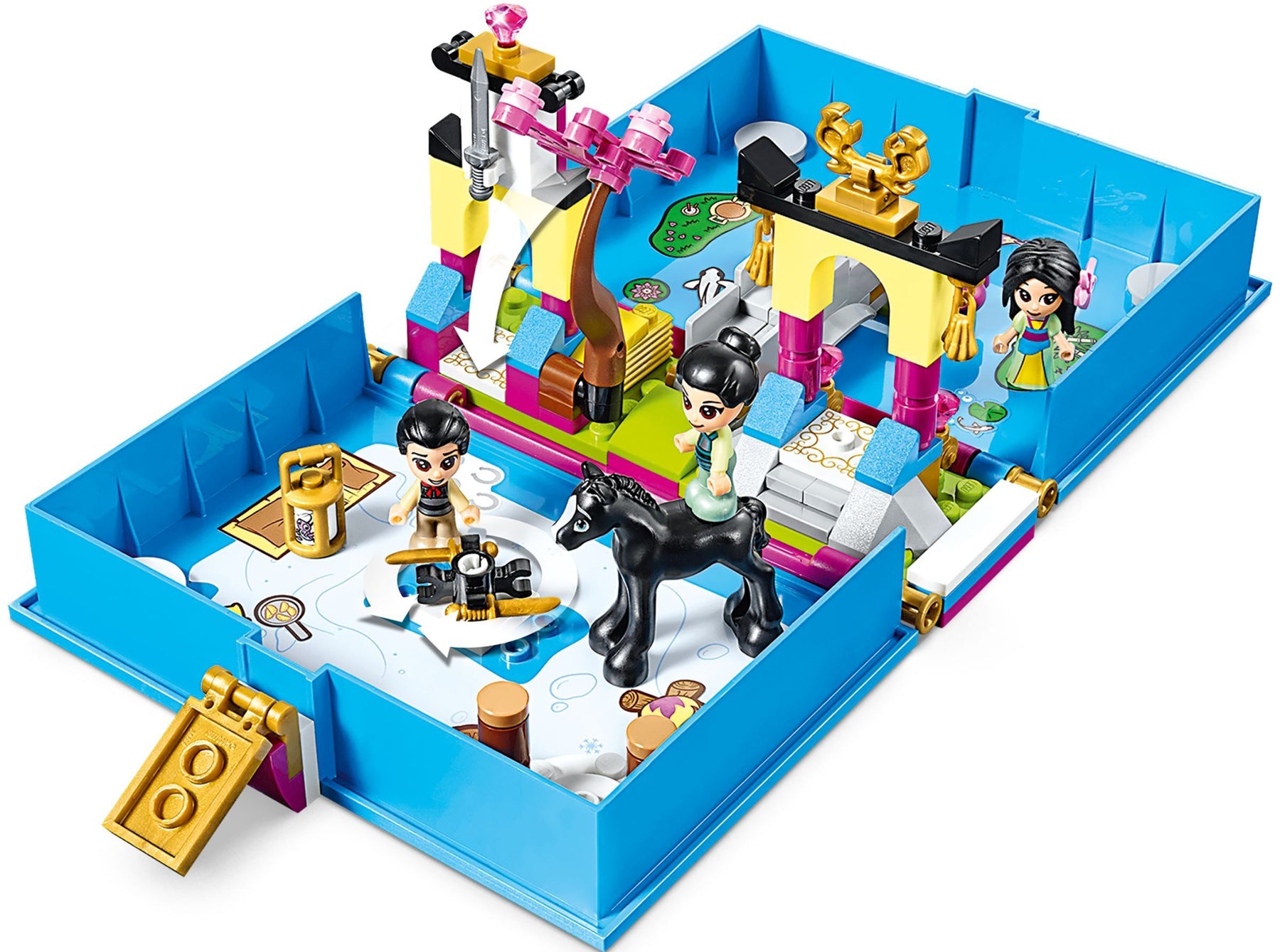 LEGO 43174 Disney Mulan's Storybook Adventures - SuperSaverAU - view 3