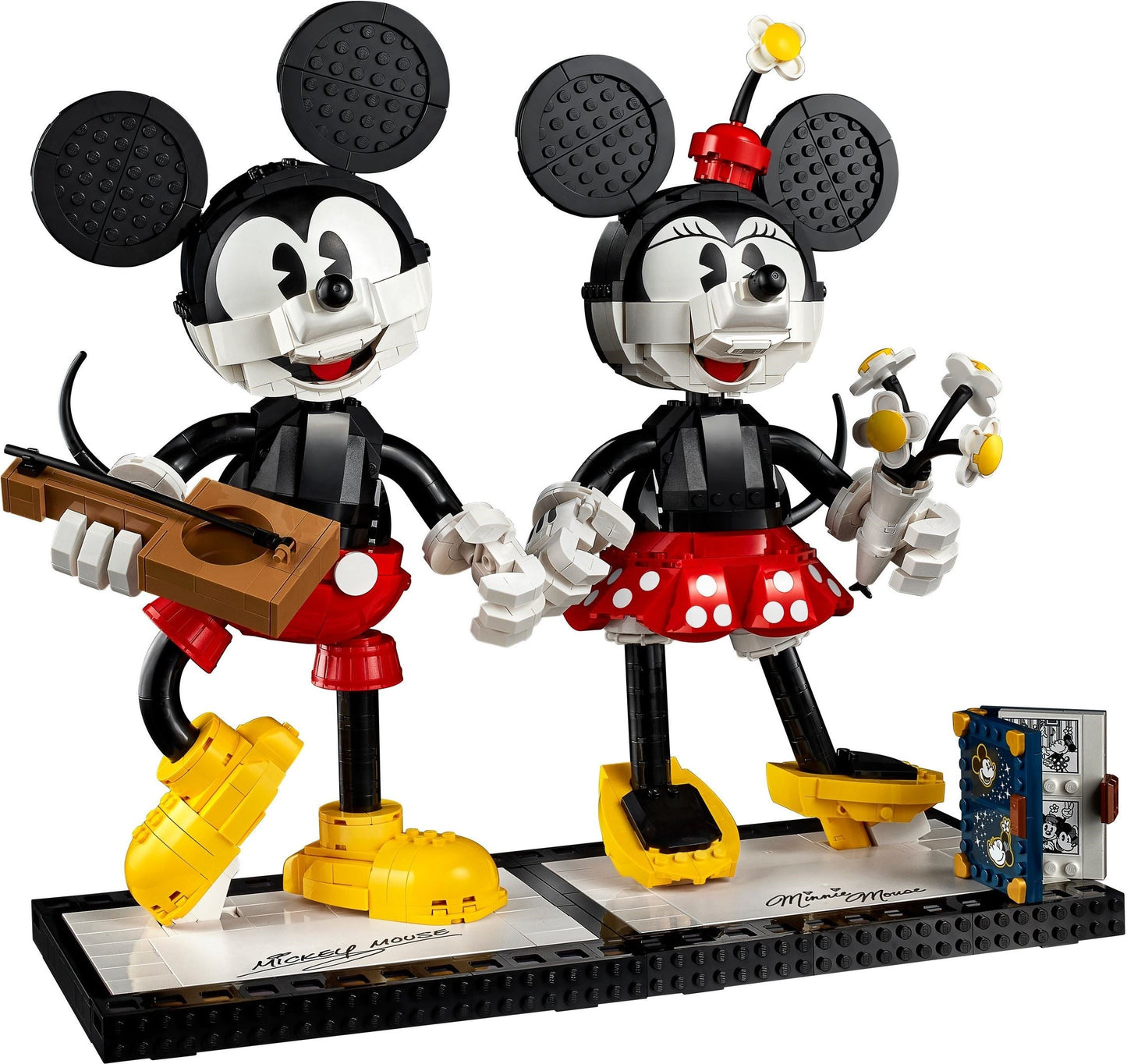 LEGO 43179 Mickey & Minnie Mouse Buildable Characters